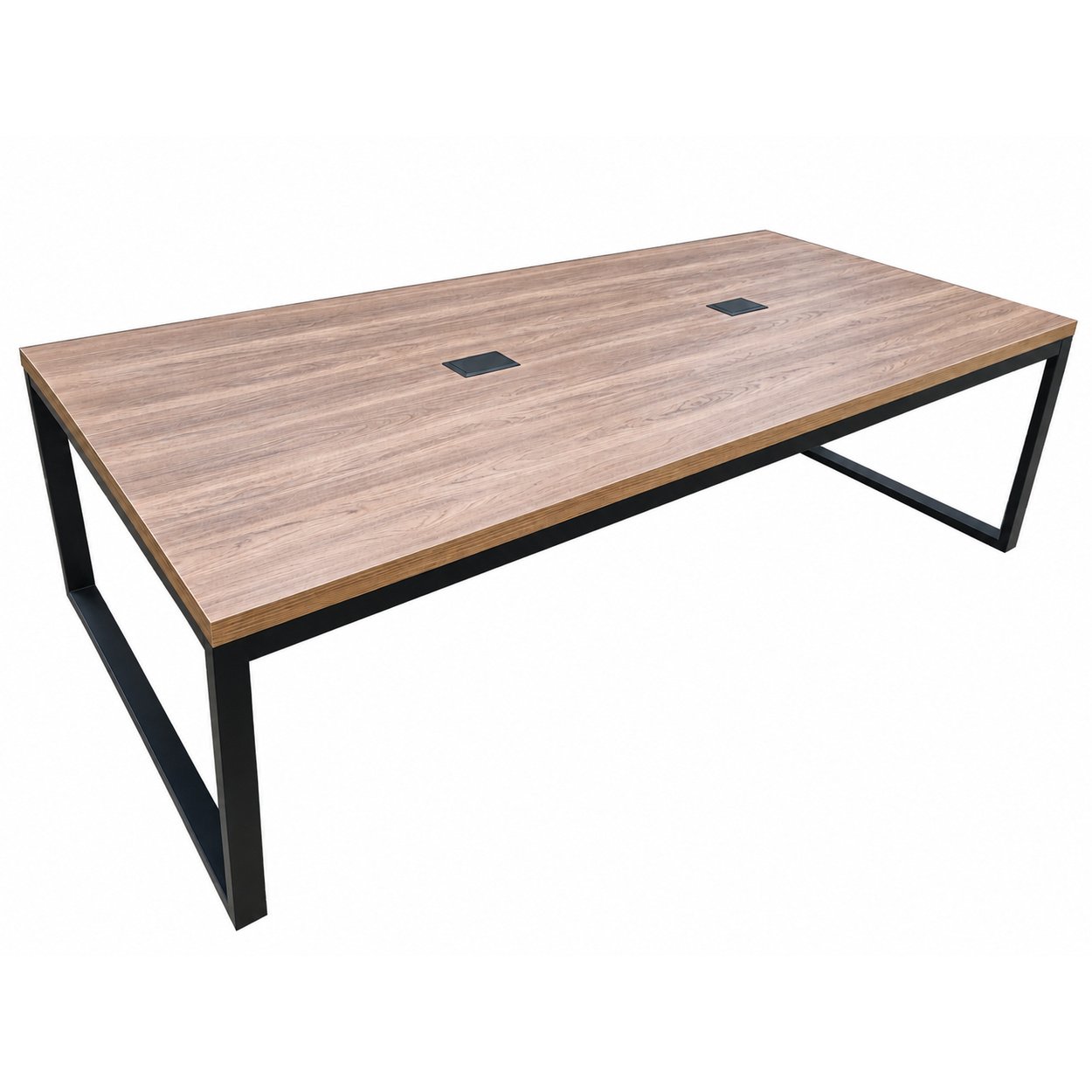 Mesa de Reunião 6 a 8 Lugares Estilo Industrial 120 x 270cm
